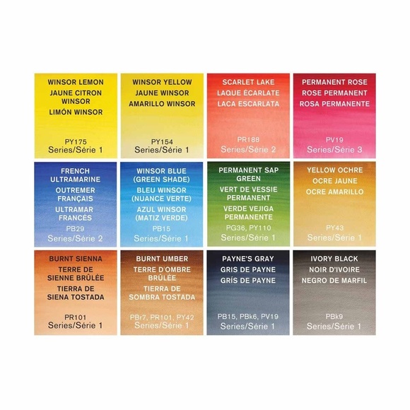 Daniel Smith + Winsor & Newton Watercolor Paint Sets Bundled w/ 10 Paintbrushes - Picture 16 of 16